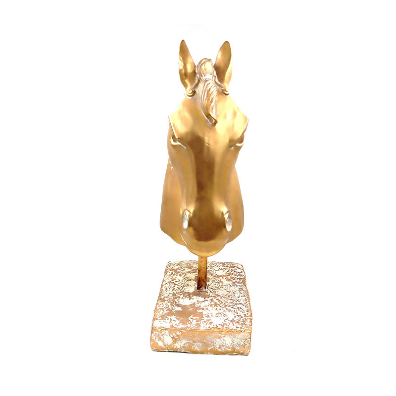 High quality polyresin horse statue home decoration