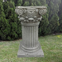 Modern decorative column shaped roman pillar  for garden decoration