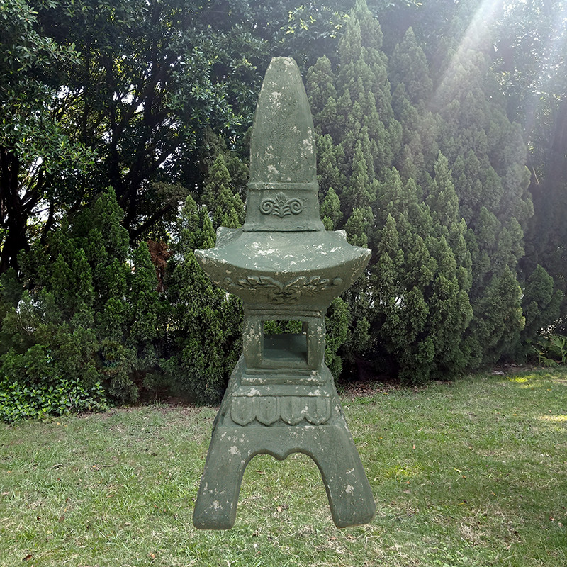 Custom garden outdoor lantern decorative mgo pagoda lantern