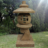 Wholesale outdoor decoration japanese pagoda decorative lantern garden ornaments