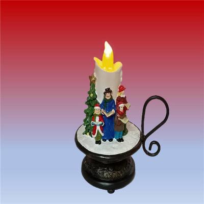 Hot sales lighted musical choir candle christmas decoration