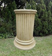 High quality good price marble finish mgo roman pillar  garden decoration