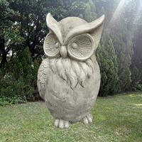 Outdoor animal decorative mgo owl garden statue