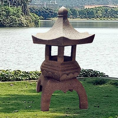 Custom outdoor lantern statue asian pagoda lantern for yard